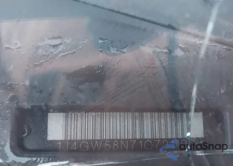 2001 Jeep Grand Cherokee Limited из США, поврежденный, VIN 1J4GW58N71C721100